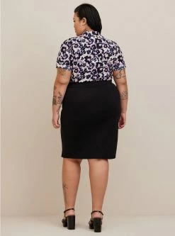 TORRID At The Knee Ponte Studio Crepe Bodycon Dress 9 TORRID At The Knee Ponte Studio Crepe Bodycon Dress -Cheap Torrid Shop 40070214 09852 av2