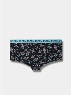 TORRID Harry Potter Cotton Mid-Rise Boyshort Panty -Cheap Torrid Shop 40070341 05856 av2
