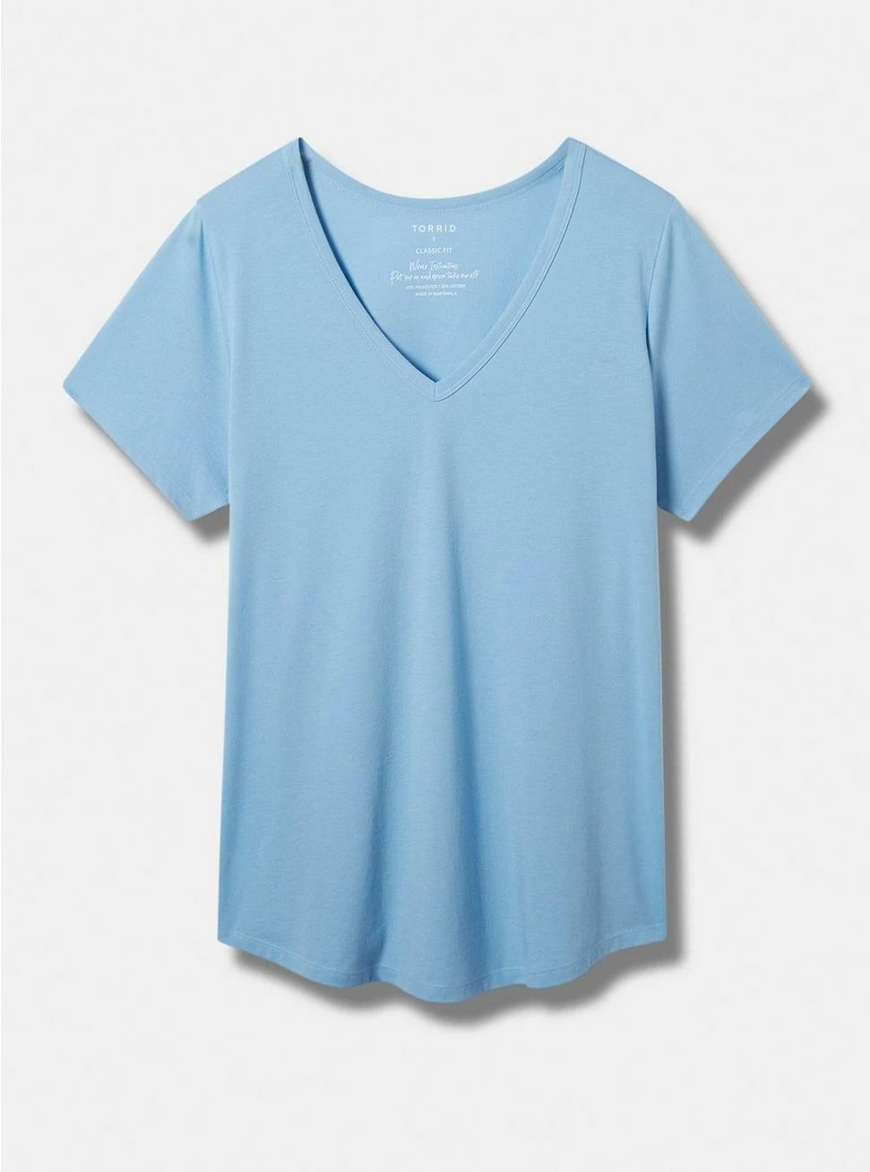 TORRID Girlfriend Signature Jersey V-Neck Tee 3 TORRID Girlfriend Signature Jersey V-Neck Tee