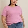 TORRID Everyday Signature Jersey Crew Neck Tee 2 TORRID Everyday Signature Jersey Crew Neck Tee -Cheap Torrid Shop 40085010 01564 hi
