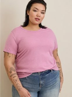 TORRID Everyday Signature Jersey Crew Neck Tee