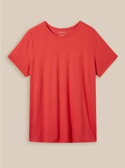 TORRID Everyday Signature Jersey Crew Neck Tee -Cheap Torrid Shop 40085010 10328 flat