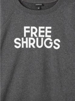 Null Free Shrugs Cozy Fleece Crew Neck Raglan Sweatshirt 10 Null Free Shrugs Cozy Fleece Crew Neck Raglan Sweatshirt -Cheap Torrid Shop 40085403 00113 av3