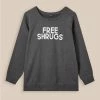 Null Free Shrugs Cozy Fleece Crew Neck Raglan Sweatshirt -Cheap Torrid Shop 40085403 00113 hi