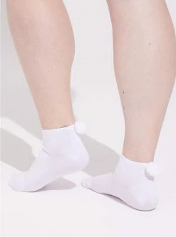 TORRID 5 Pk Pom Ankle Socks -Cheap Torrid Shop 40085575 00115 av1