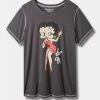 TORRID Betty Boop Classic Fit Cotton Crew Seam Tee -Cheap Torrid Shop 40085743 08280 hi