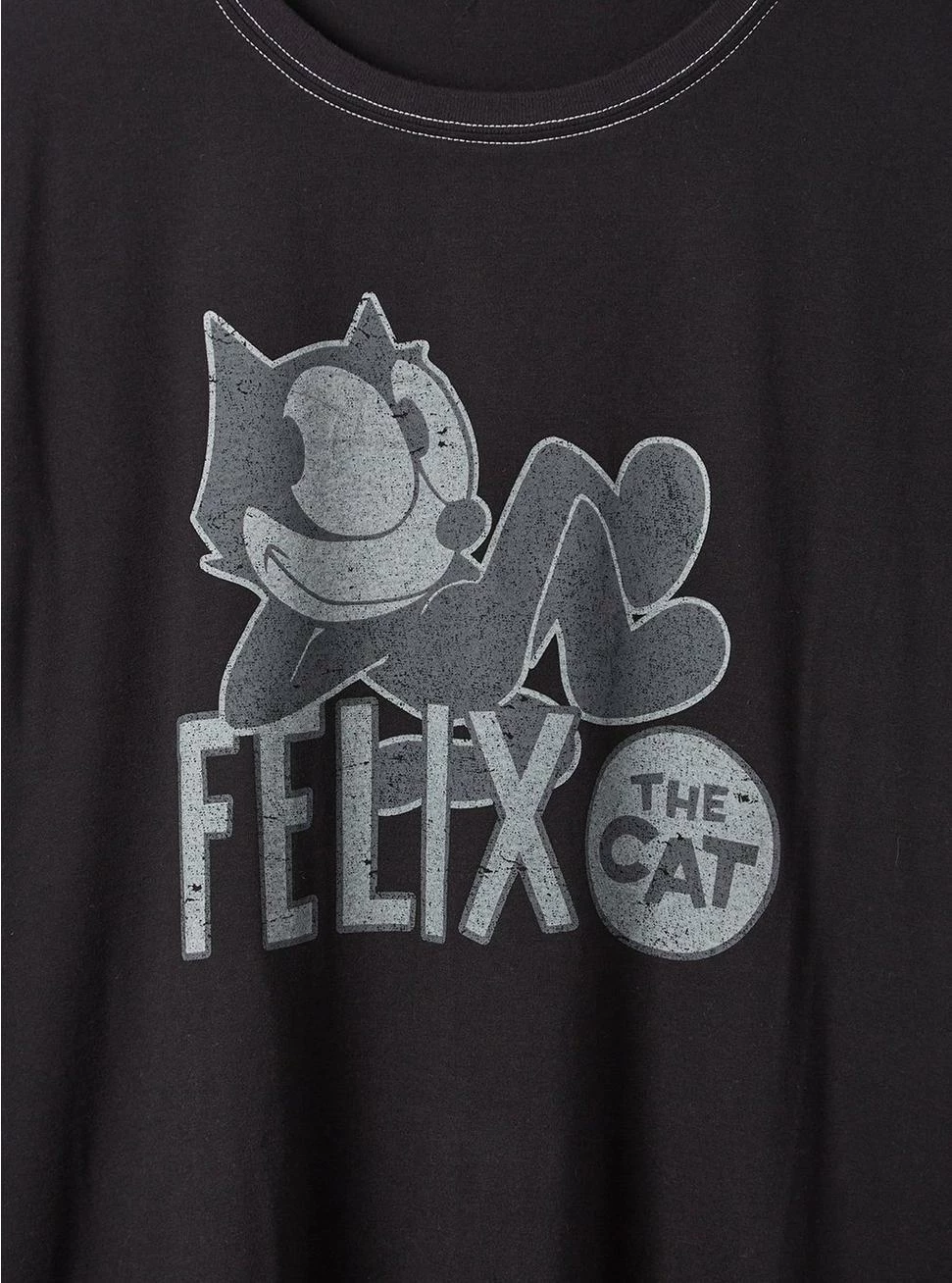 TORRID Felix The Cat Classic Fit Cotton Crew Seam Tee 6 TORRID Felix The Cat Classic Fit Cotton Crew Seam Tee - Image 4