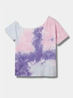 TORRID Polaroid Classic Fit Cotton Off Shoulder Tee -Cheap Torrid Shop 40085889 00115 av2