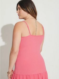 TORRID Everyday Rib Scoop Knit Cami -Cheap Torrid Shop 40086138 10207 av2