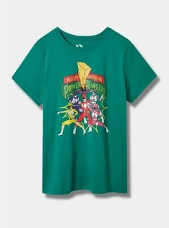 TORRID Power Rangers Classic Fit Cotton Crew Tee