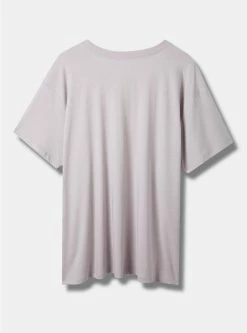 Null Moon Relaxed Fit Cotton Crew Neck Tee -Cheap Torrid Shop 40101010 01509 av2