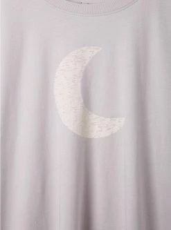 Null Moon Relaxed Fit Cotton Crew Neck Tee -Cheap Torrid Shop 40101010 01509 av3