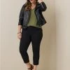 TORRID Crop Aviator Skinny Stretch Twill Mid-Rise Pant