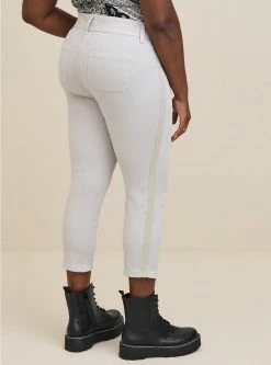 TORRID Crop Aviator Skinny Stretch Twill Mid-Rise Pant 7 TORRID Crop Aviator Skinny Stretch Twill Mid-Rise Pant -Cheap Torrid Shop 40105151 10376 av2