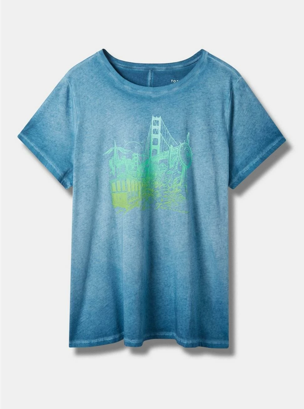 Null The Bay Vintage Cotton Crew Neck Tee 3 Null The Bay Vintage Cotton Crew Neck Tee