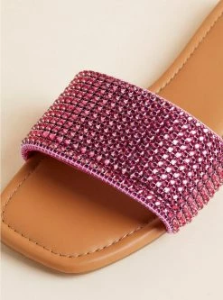 TORRID Rhinestone Slide (WW) 9 TORRID Rhinestone Slide (WW) -Cheap Torrid Shop 40105781 02795 av3