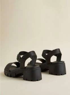 TORRID Lug Outsole Sandal (WW) -Cheap Torrid Shop 40105811 05772 av2