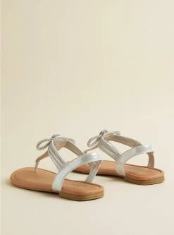 TORRID Elastic Band With Bow Detail Sandal (WW) 8 TORRID Elastic Band With Bow Detail Sandal (WW) -Cheap Torrid Shop 40106019 00009 av2