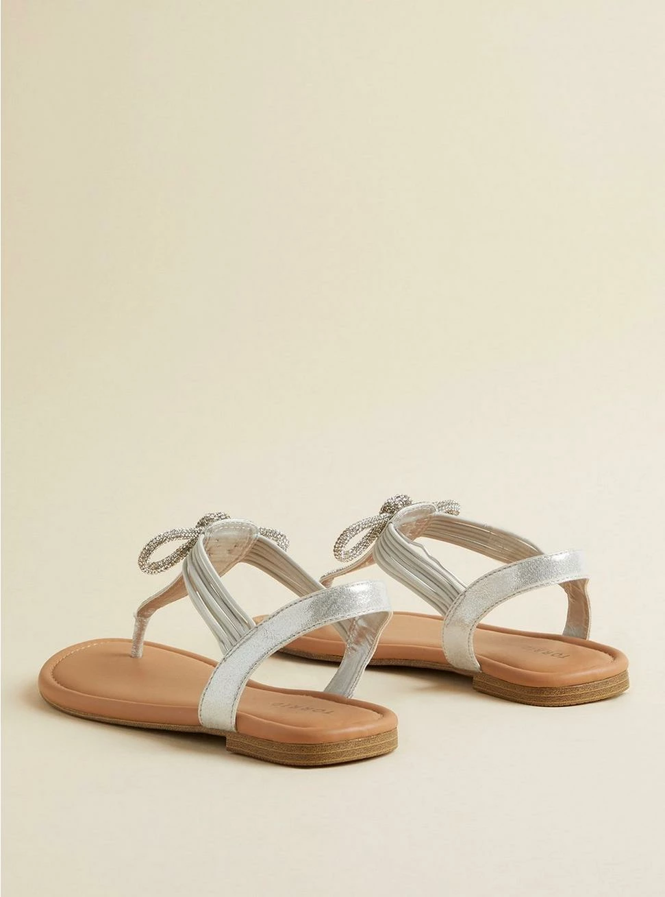 TORRID Elastic Band With Bow Detail Sandal (WW) 5 TORRID Elastic Band With Bow Detail Sandal (WW) - Image 3