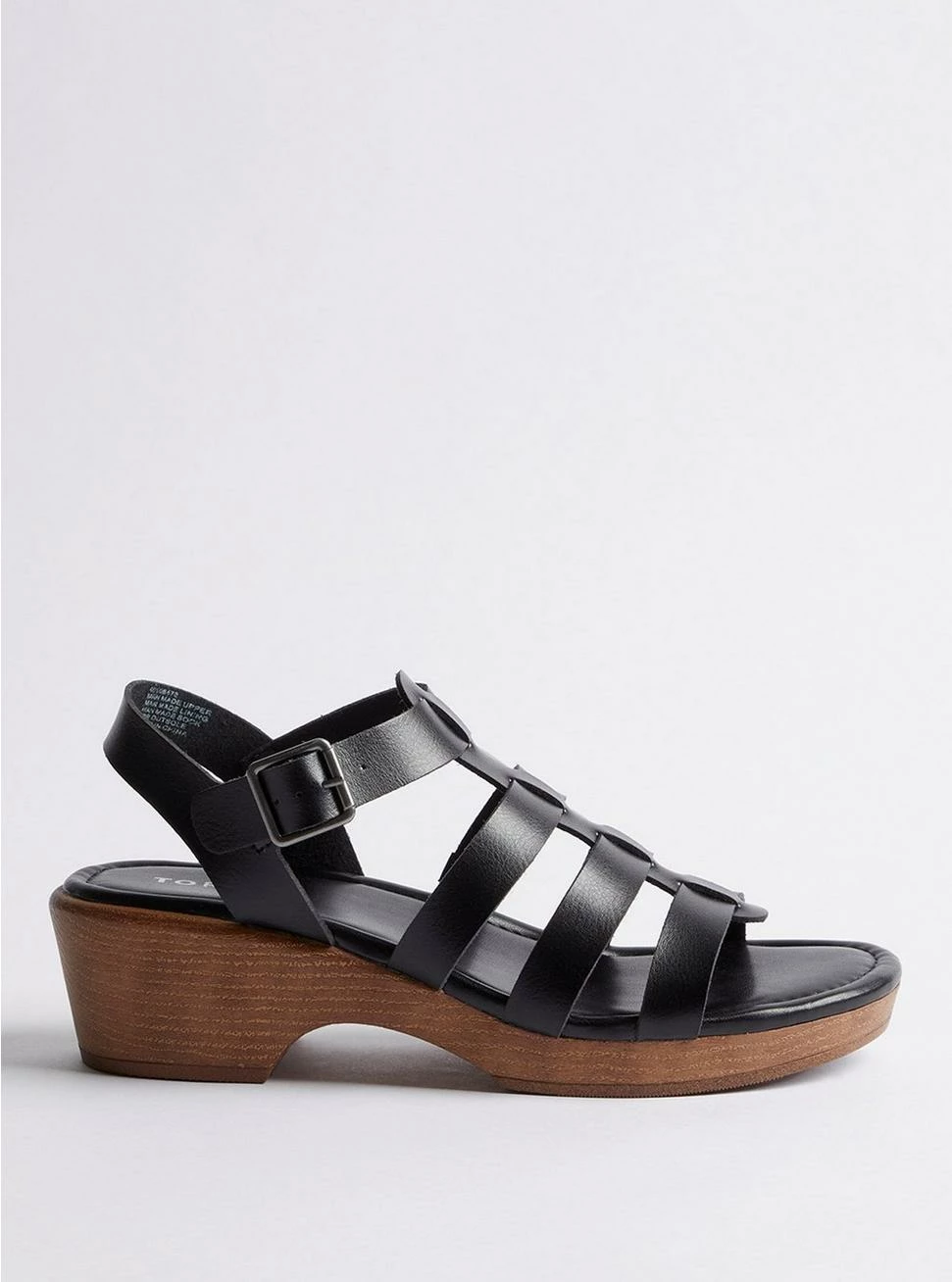 TORRID Wood Fisherman Block Heels (WW) 4 TORRID Wood Fisherman Block Heels (WW) - Image 2