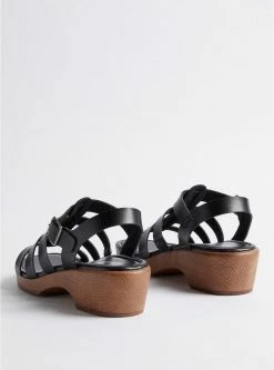 TORRID Wood Fisherman Block Heels (WW) 9 TORRID Wood Fisherman Block Heels (WW) -Cheap Torrid Shop 40106478 00133 av2