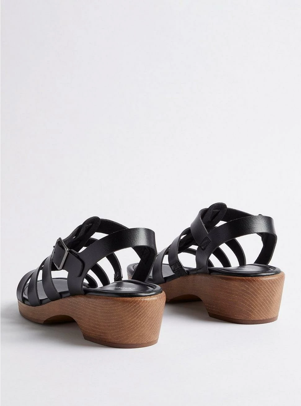 TORRID Wood Fisherman Block Heels (WW) 5 TORRID Wood Fisherman Block Heels (WW) - Image 3