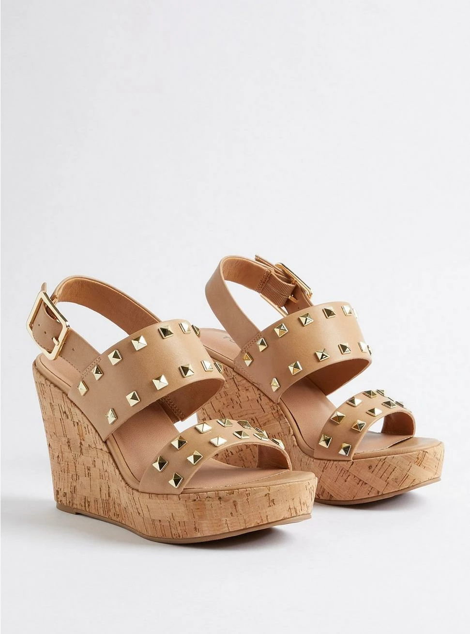 TORRID Studded Double Strap Platform Wedge (WW) 3 TORRID Studded Double Strap Platform Wedge (WW)