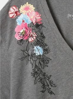 Null Wild Flowers Signature Jersey V-Neck Easy Tee 9 Null Wild Flowers Signature Jersey V-Neck Easy Tee -Cheap Torrid Shop 40110000 00147 av3