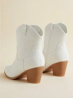 TORRID Embellished Western Bootie (WW) -Cheap Torrid Shop 40110027 00368 av2