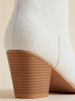 TORRID Embellished Western Bootie (WW) -Cheap Torrid Shop 40110027 00368 av4