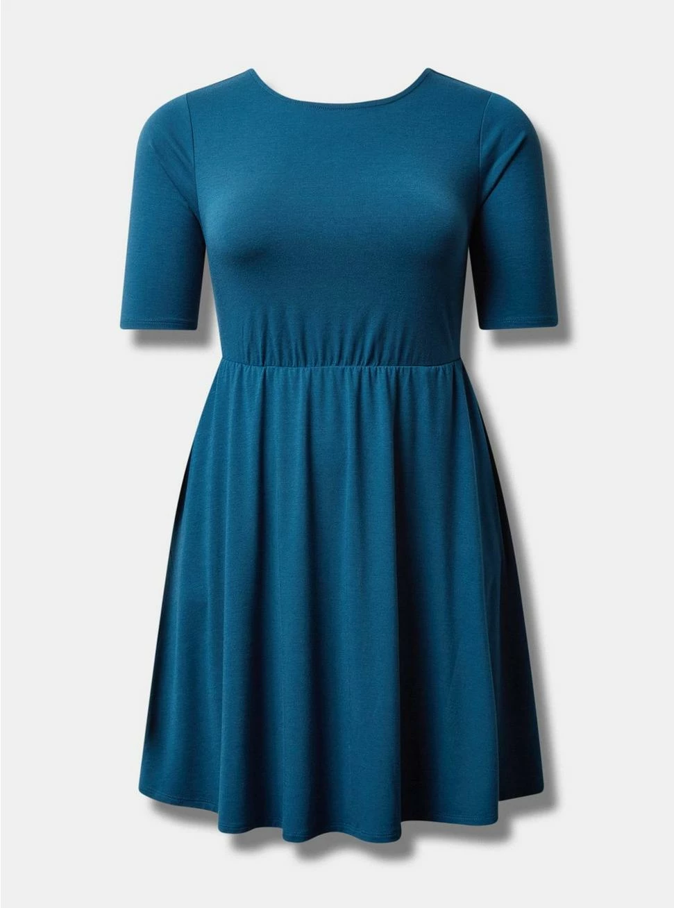 TORRID Mini Jersey Twist Back Skater Dress 6 TORRID Mini Jersey Twist Back Skater Dress - Image 4