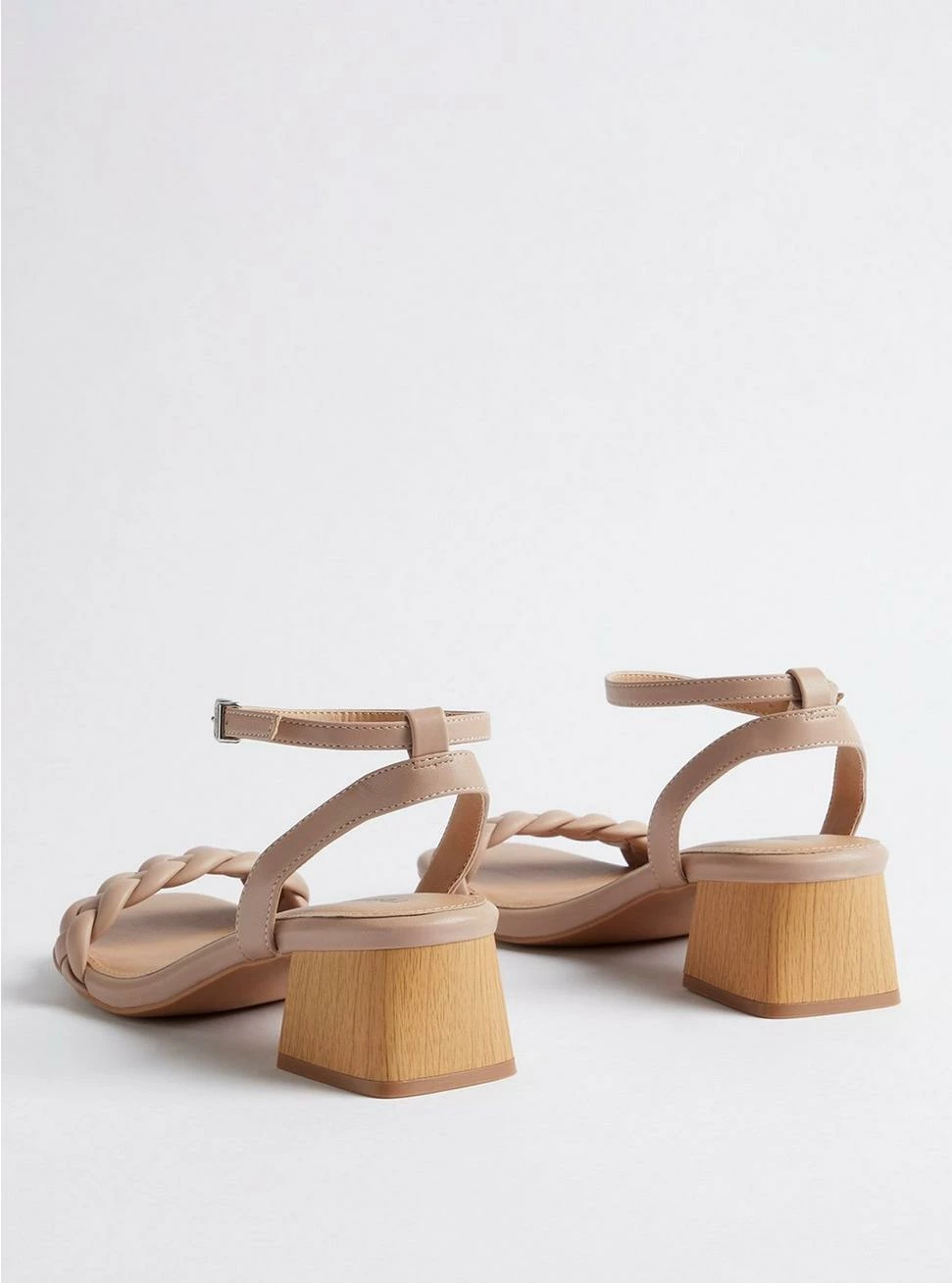 TORRID Braided Flare Heel Sandal (WW) 6 TORRID Braided Flare Heel Sandal (WW) - Image 4