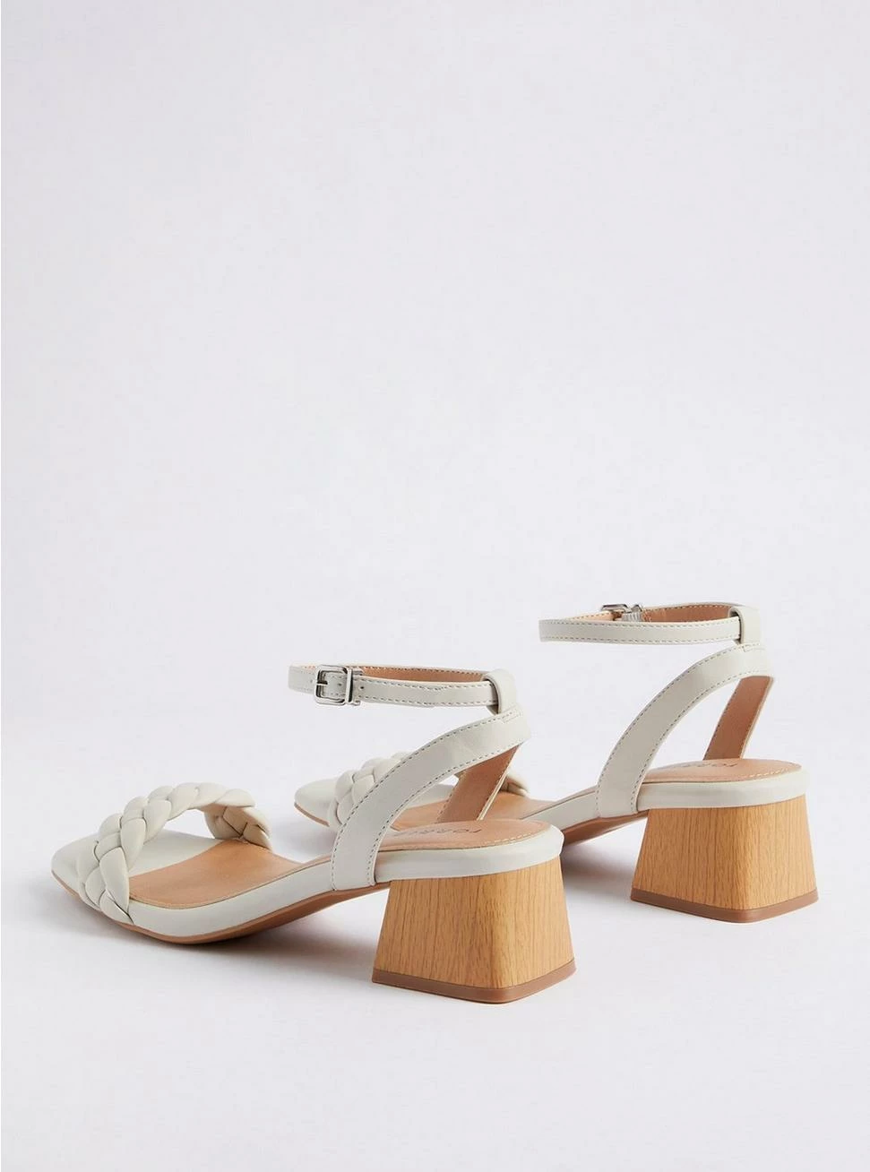 TORRID Braided Flare Heel Sandal (WW) 6 TORRID Braided Flare Heel Sandal (WW) - Image 4