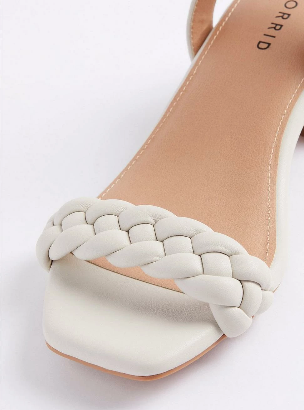 TORRID Braided Flare Heel Sandal (WW) 7 TORRID Braided Flare Heel Sandal (WW) - Image 5