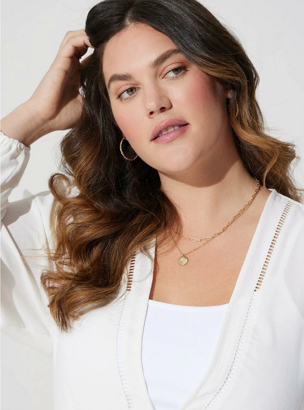 TORRID Textured Woven Trim Inset Kimono 6 TORRID Textured Woven Trim Inset Kimono - Image 4