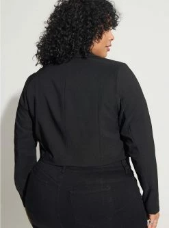 TORRID Studio Refined Crepe Cropped Blazer -Cheap Torrid Shop 40115000 00684 av2