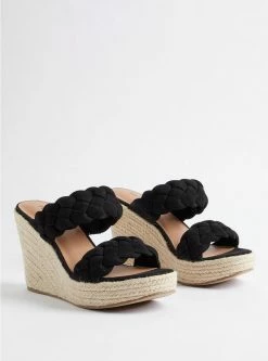 TORRID Braided Espadrille Platform Wedge (WW)