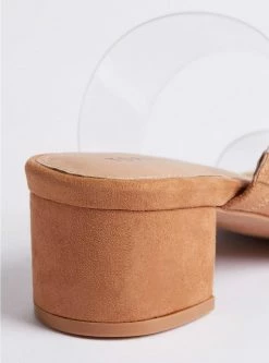 TORRID PVC Block Heel Sandal (WW) -Cheap Torrid Shop 40125000 07493 av4