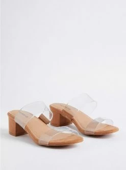 TORRID PVC Block Heel Sandal (WW)