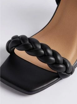 TORRID Braided Mid Heel Sandal (WW) 12 TORRID Braided Mid Heel Sandal (WW) -Cheap Torrid Shop 40125046 05772 av4