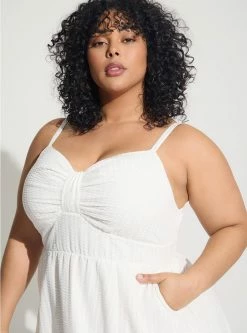 TORRID Midi Poplin Tiered Dress 8 TORRID Midi Poplin Tiered Dress -Cheap Torrid Shop 40125181 06452 av2