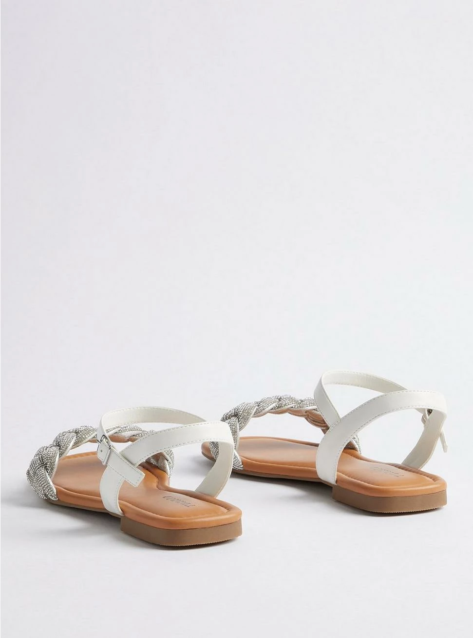 TORRID Embellished Braided Gladiator Sandal (WW) 6 TORRID Embellished Braided Gladiator Sandal (WW) - Image 4