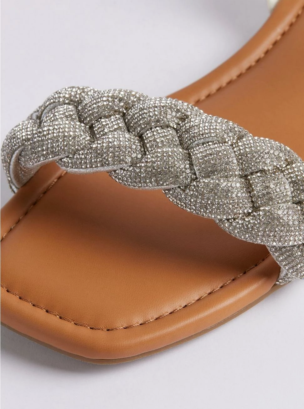 TORRID Embellished Braided Gladiator Sandal (WW) 7 TORRID Embellished Braided Gladiator Sandal (WW) - Image 5