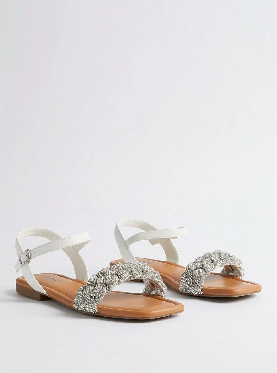 TORRID Embellished Braided Gladiator Sandal (WW) 3 TORRID Embellished Braided Gladiator Sandal (WW)