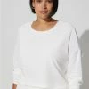 TORRID Terry Cloth Long Sleeve Beach Sweatshirt