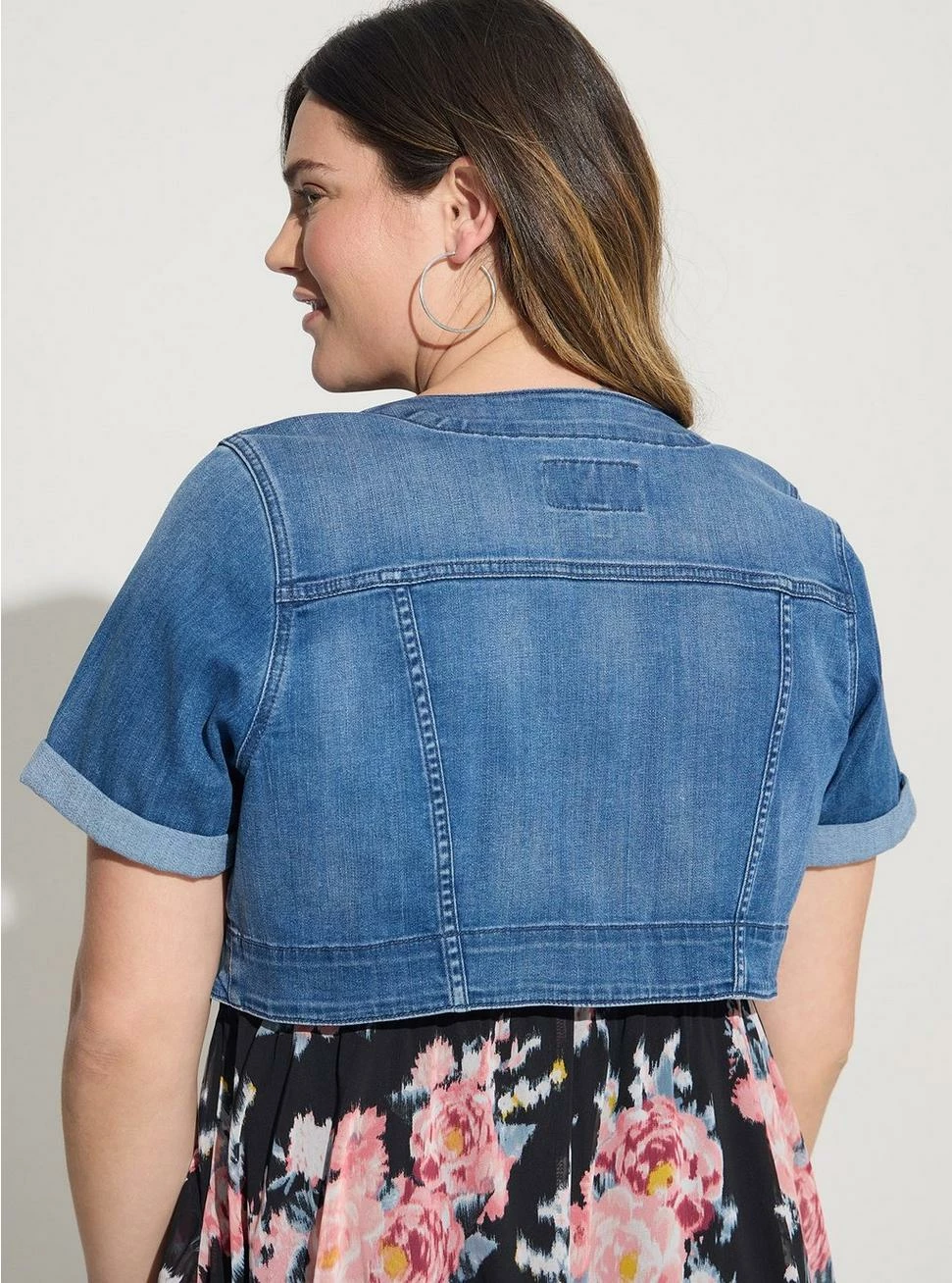 TORRID Denim Crop Bolero 5 TORRID Denim Crop Bolero - Image 3