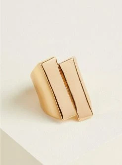 Null Metal Statement Ring