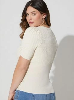 TORRID Fitted Pullover V-neck Sweater -Cheap Torrid Shop 40155036 10327 av2