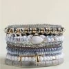 Null Multi Beaded Stretch Bracelets