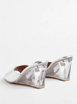 TORRID Lucite Wedge Mule (WW) -Cheap Torrid Shop 40185080 00009 av3